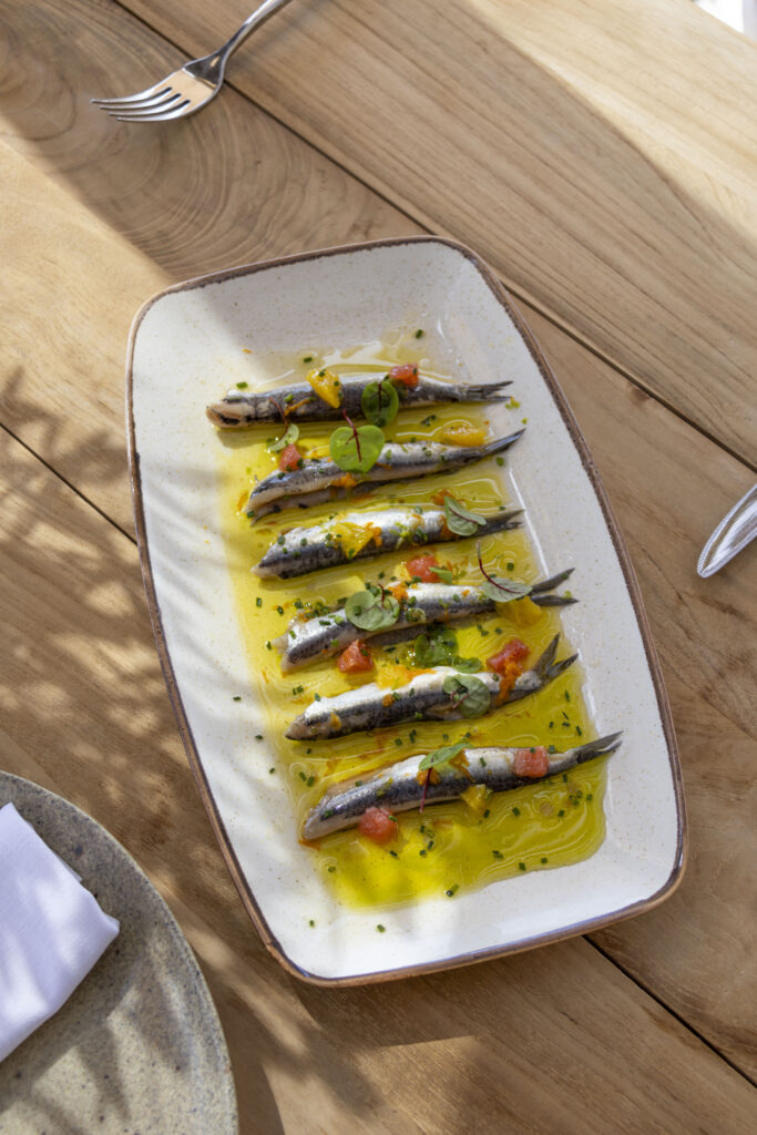 Boquerones en Vinagre y Cítricos
